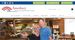 Desktop Screenshot of amesburychamber.com